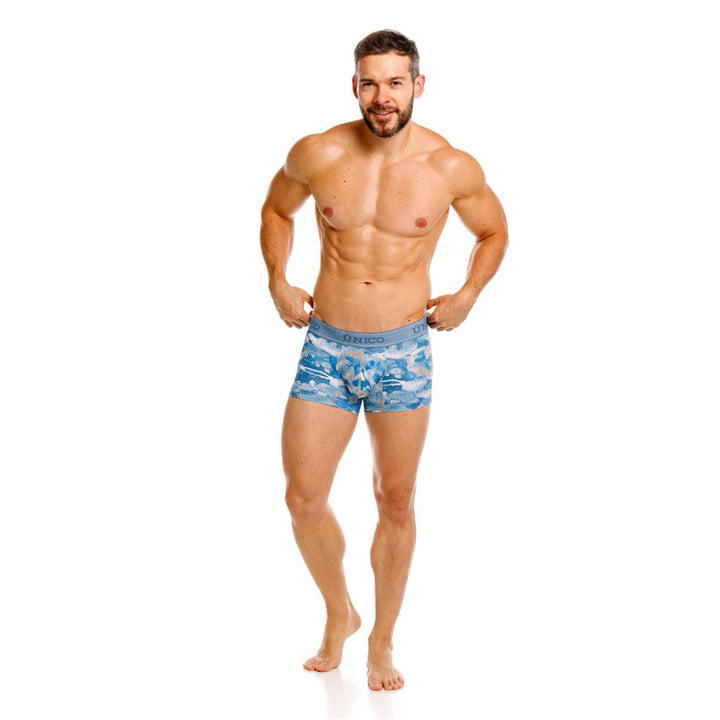 Mundo Unico Shape Men's Boxer Briefs in Blue – men's boxer briefs Handmade in Colombia
