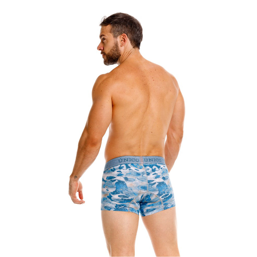 Mundo Unico Shape Men's Boxer Briefs in Blue – men's boxer briefs Handmade in Colombia