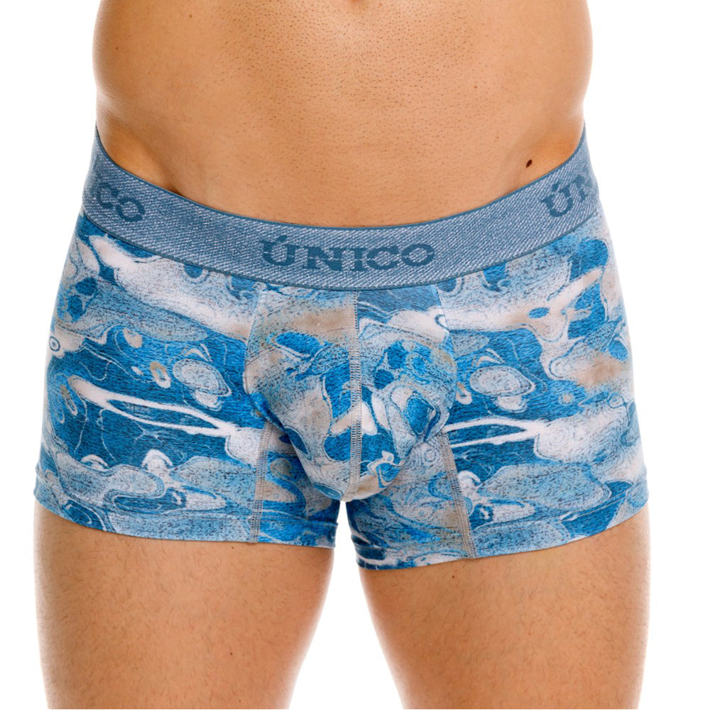 Mundo Unico Shape Men's Boxer Briefs in Blue – men's boxer briefs Handmade in Colombia