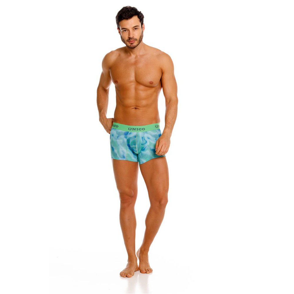 Mundo Unico Silk Men's Boxer Briefs in Green – men's boxer briefs Handmade in Colombia