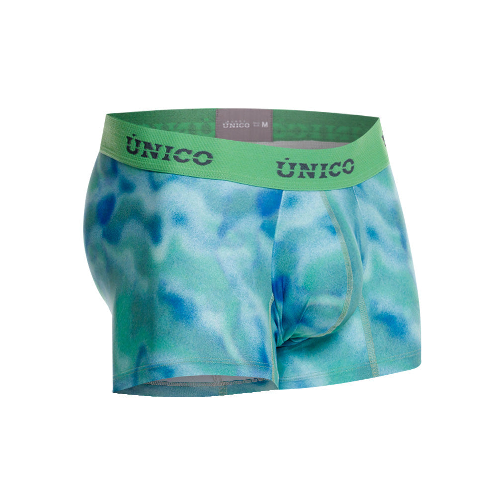 Mundo Unico Silk Men's Boxer Briefs in Green – men's boxer briefs Handmade in Colombia