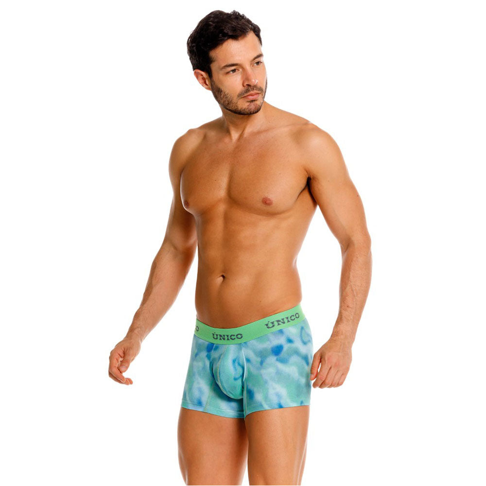 Mundo Unico Silk Men's Boxer Briefs in Green – men's boxer briefs Handmade in Colombia