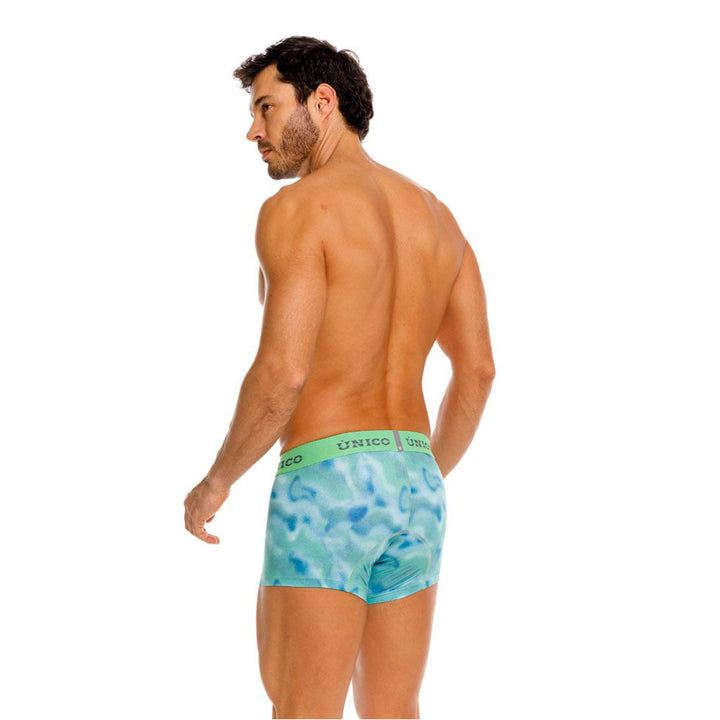 Mundo Unico Silk Men's Boxer Briefs in Green – men's boxer briefs Handmade in Colombia