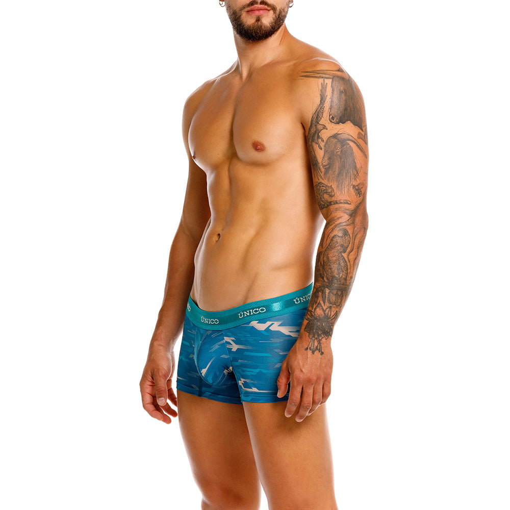 Mundo Unico Solaris Men's Trunk Underwear | Green