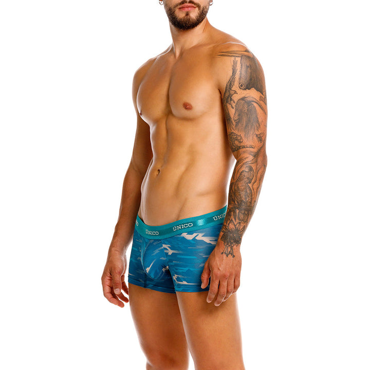 Mundo Unico Solaris Men's Trunk Underwear | Green