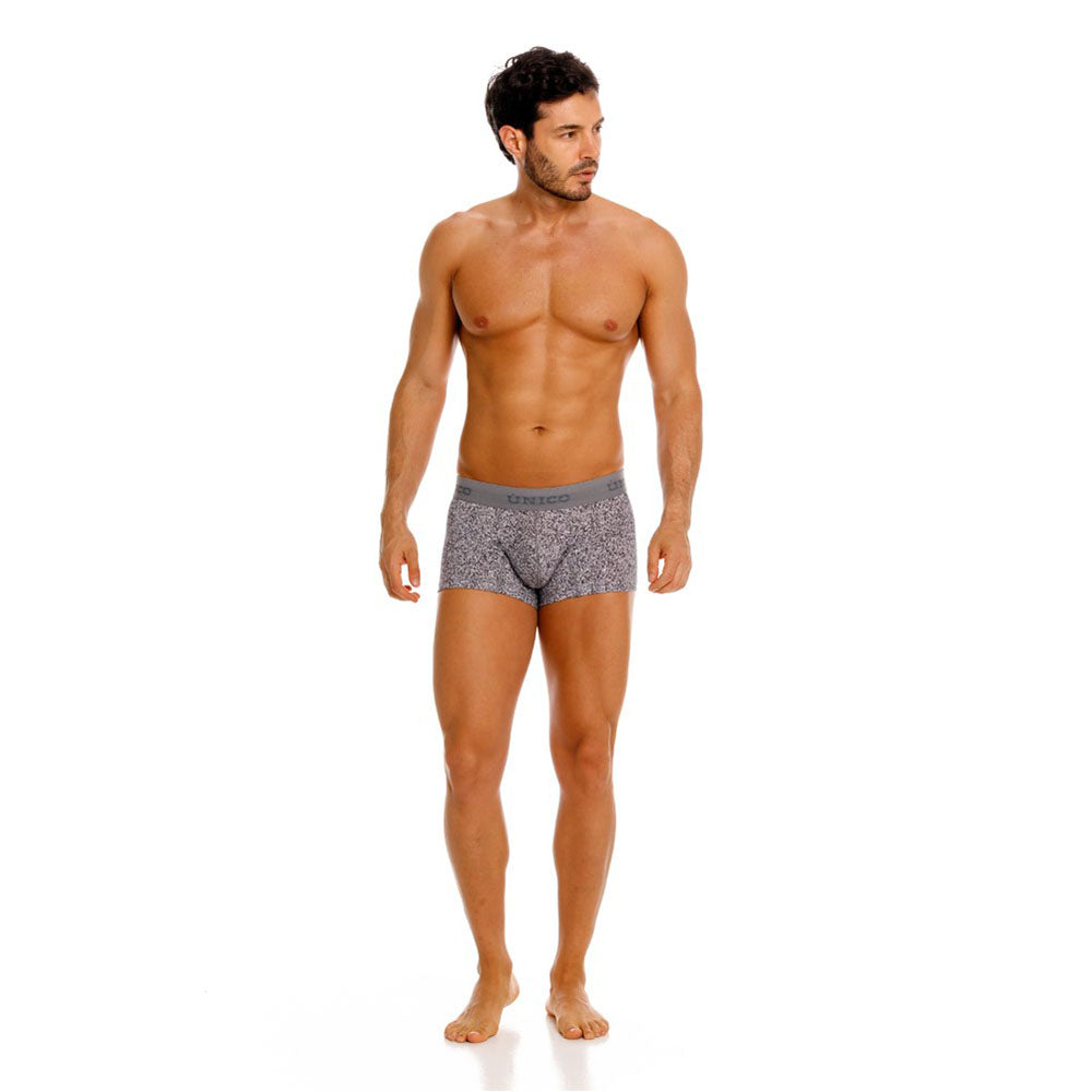 Mundo Unico Suede Men's Boxer Briefs in Gray – men's boxer briefs Handmade in Colombia