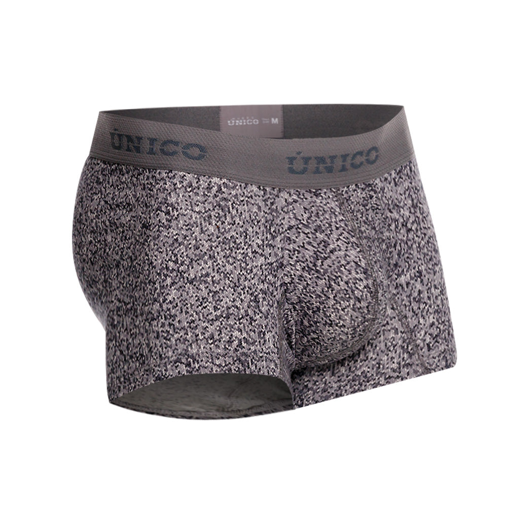 Mundo Unico Suede Men's Boxer Briefs in Gray – men's boxer briefs Handmade in Colombia