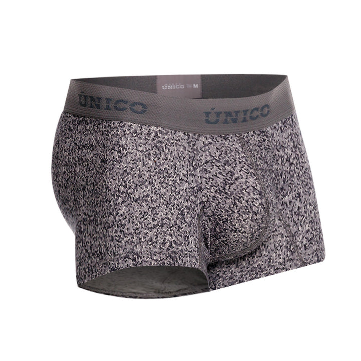Mundo Unico Suede Men's Boxer Briefs in Gray – men's boxer briefs Handmade in Colombia