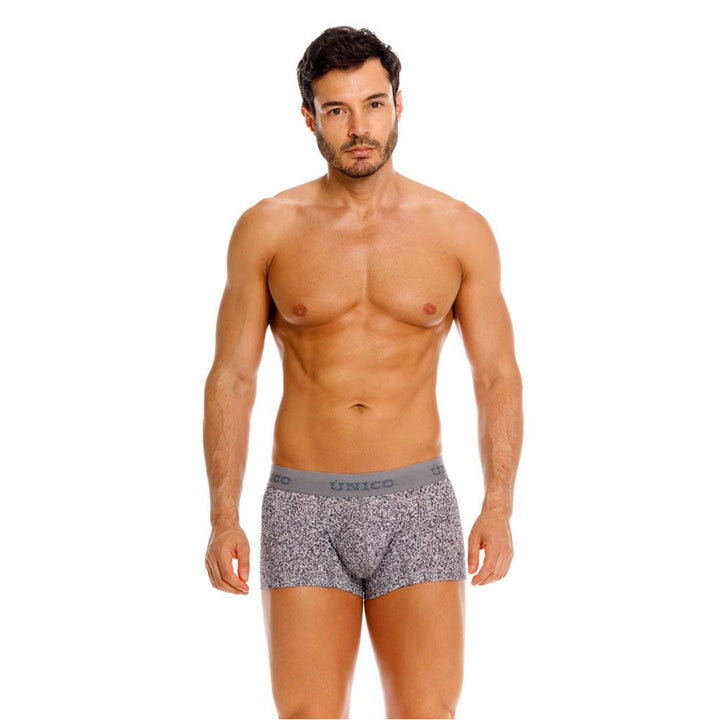 Mundo Unico Suede Men's Boxer Briefs in Gray – men's boxer briefs Handmade in Colombia