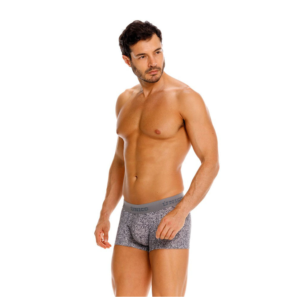 Mundo Unico Suede Men's Boxer Briefs in Gray – men's boxer briefs Handmade in Colombia