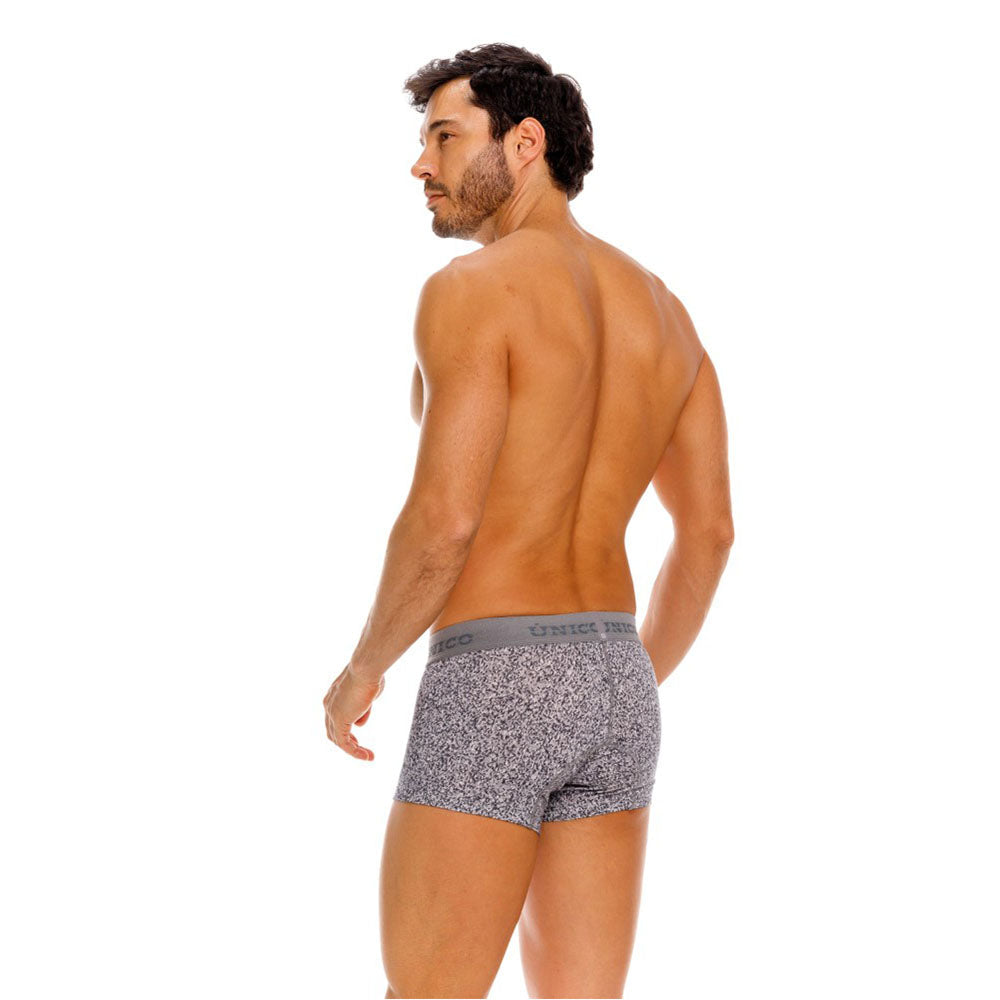 Mundo Unico Suede Men's Boxer Briefs in Gray – men's boxer briefs Handmade in Colombia