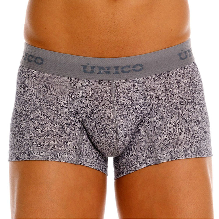 Mundo Unico Suede Men's Boxer Briefs in Gray – men's boxer briefs Handmade in Colombia