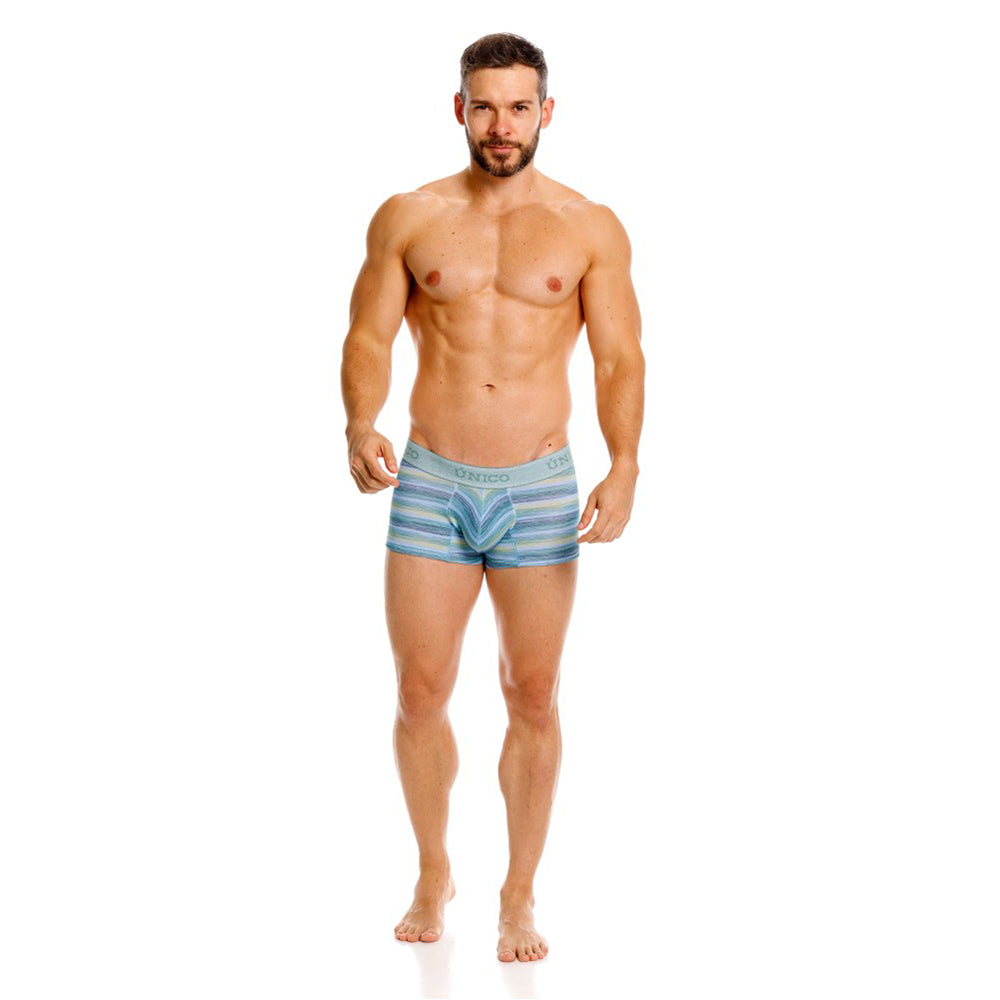 Mundo Unico Surco Men's Boxer Briefs in Blue – men's boxer briefs Handmade in Colombia