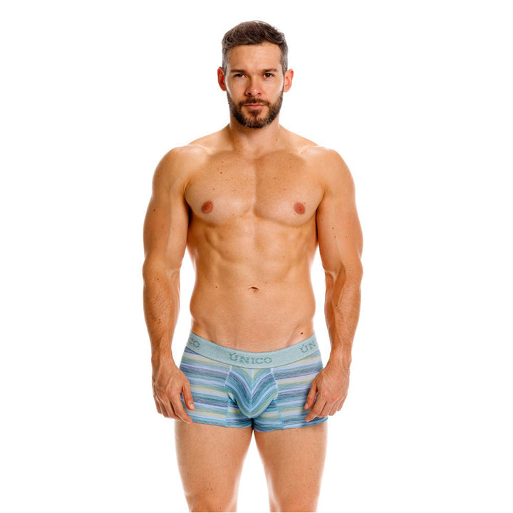 Mundo Unico Surco Men's Boxer Briefs in Blue – men's boxer briefs Handmade in Colombia