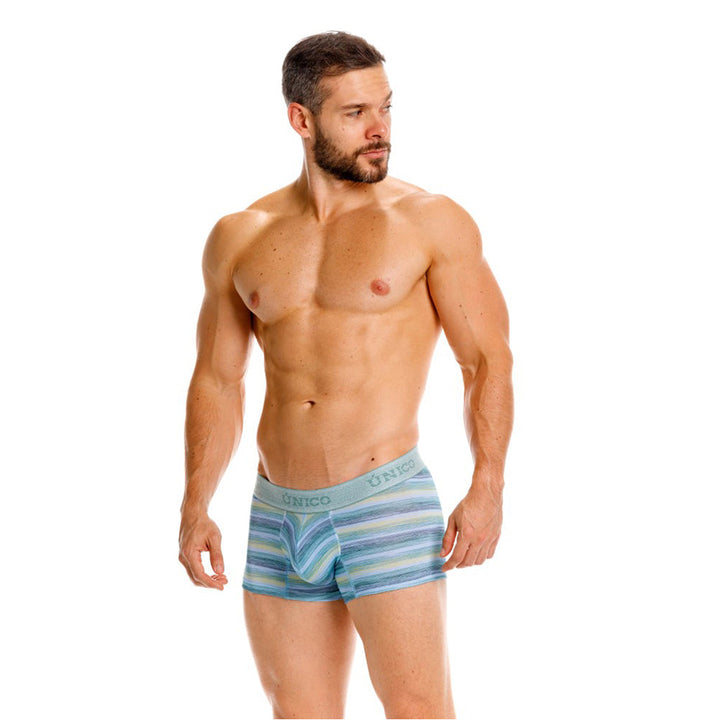 Mundo Unico Surco Men's Boxer Briefs in Blue – men's boxer briefs Handmade in Colombia