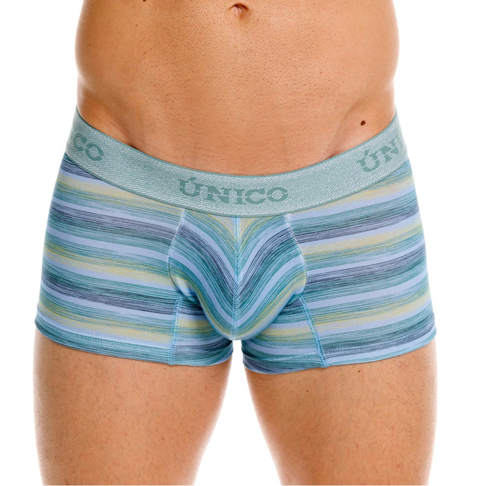 Mundo Unico Surco Men's Boxer Briefs in Blue – men's boxer briefs Handmade in Colombia
