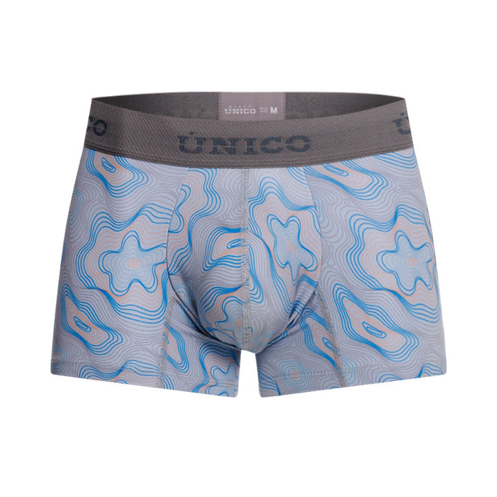 Mundo Unico Velour Men's Boxer Briefs in Gray – men's boxer briefs Handmade in Colombia