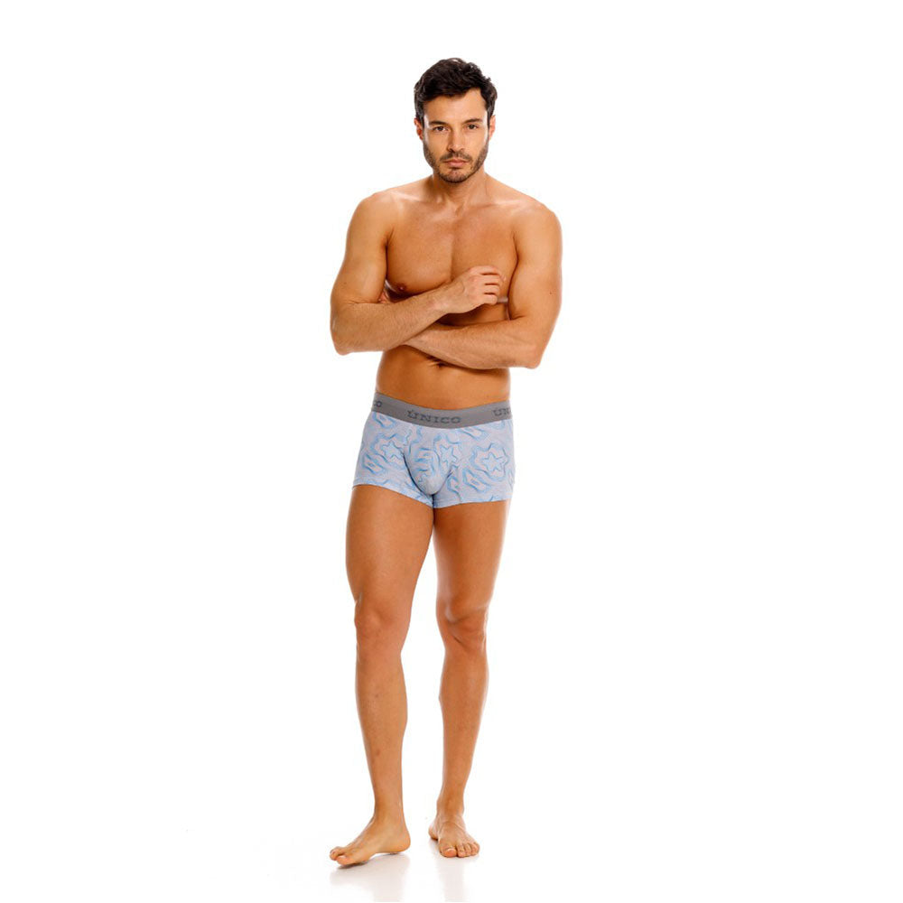 Mundo Unico Velour Men's Boxer Briefs in Gray – men's boxer briefs Handmade in Colombia