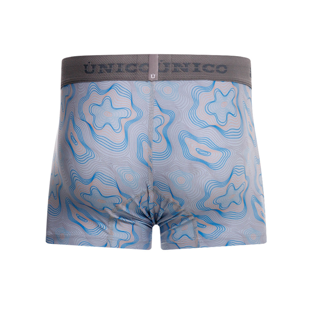 Mundo Unico Velour Men's Boxer Briefs in Gray – men's boxer briefs Handmade in Colombia
