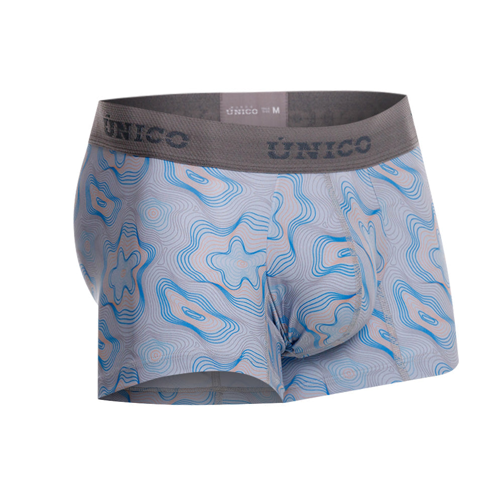 Mundo Unico Velour Men's Boxer Briefs in Gray – men's boxer briefs Handmade in Colombia