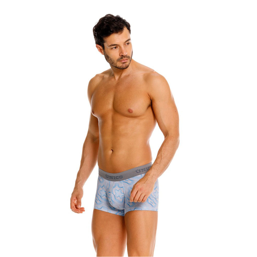 Mundo Unico Velour Men's Boxer Briefs in Gray – men's boxer briefs Handmade in Colombia