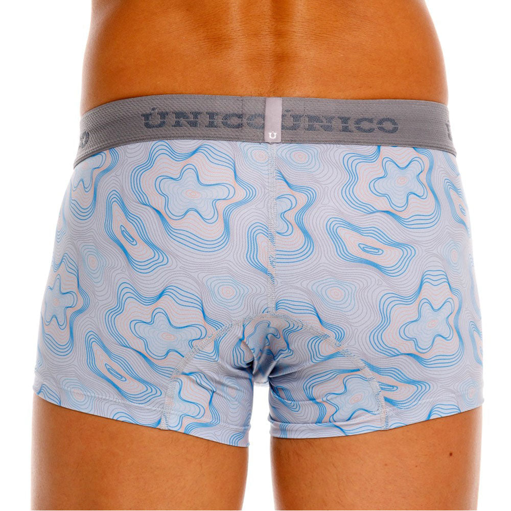Mundo Unico Velour Men's Boxer Briefs in Gray – men's boxer briefs Handmade in Colombia