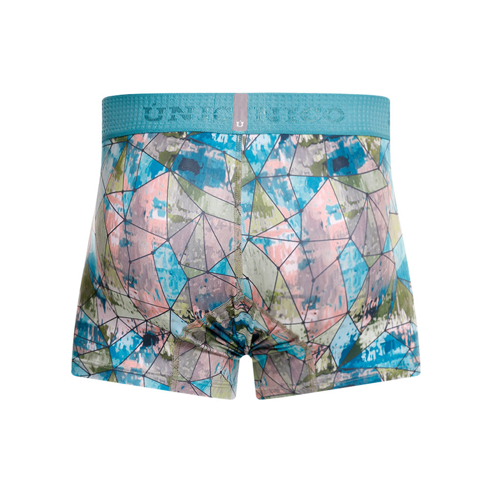 Mundo Unico Vitral Men's Trunk Underwear | Blue