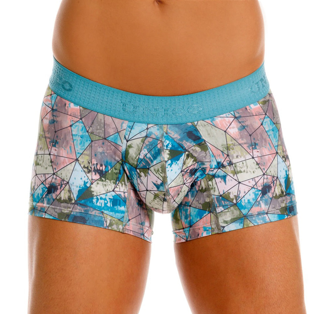 Mundo Unico Vitral Men's Trunk Underwear | Blue