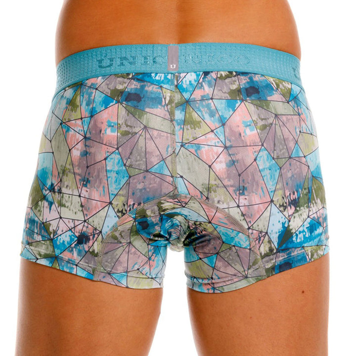Mundo Unico Vitral Men's Trunk Underwear | Blue