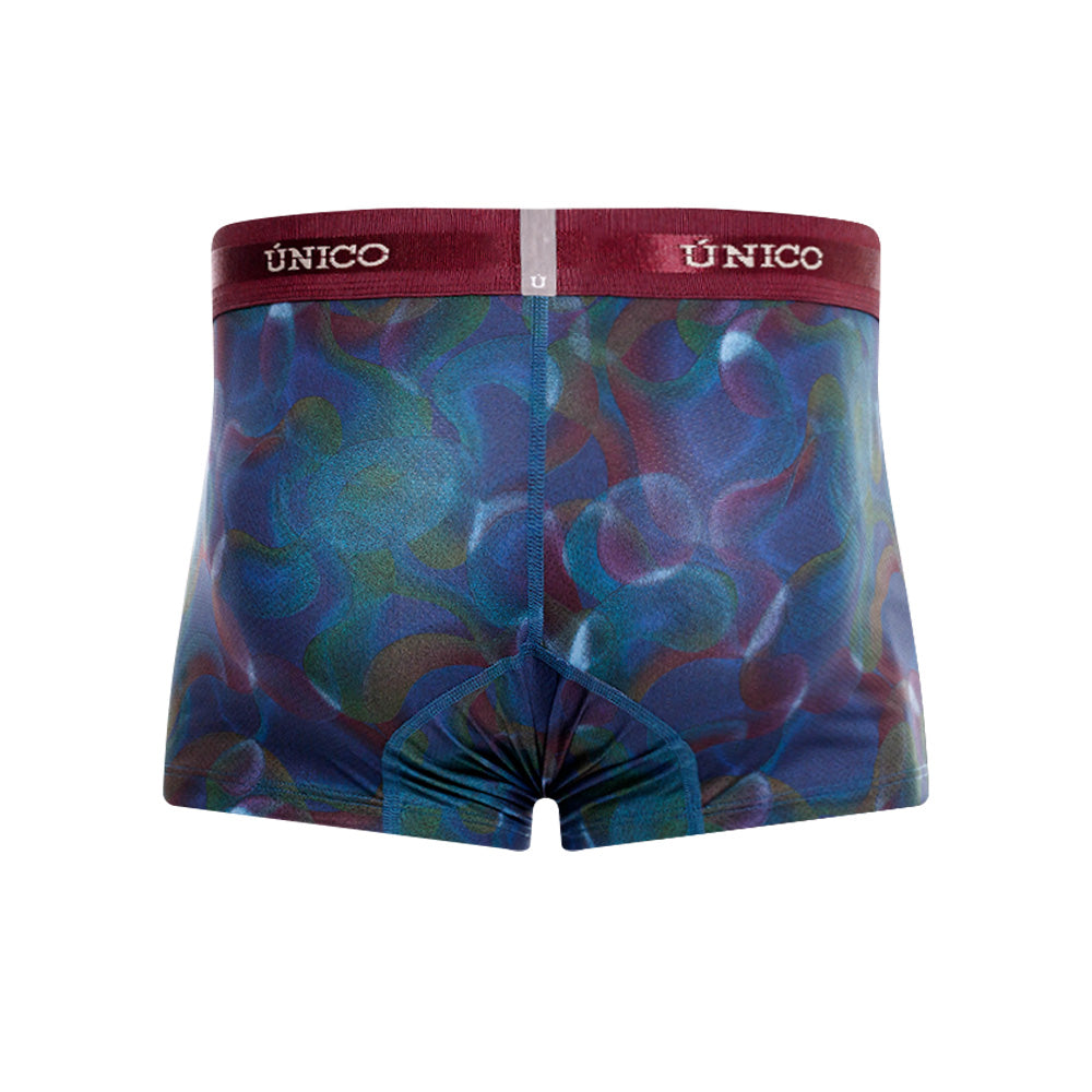 Mundo Unico Vortice Men's Trunk Underwear | Blue