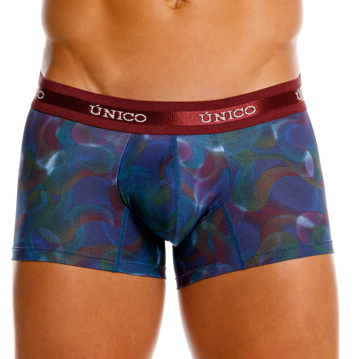 Mundo Unico Vortice Men's Trunk Underwear | Blue