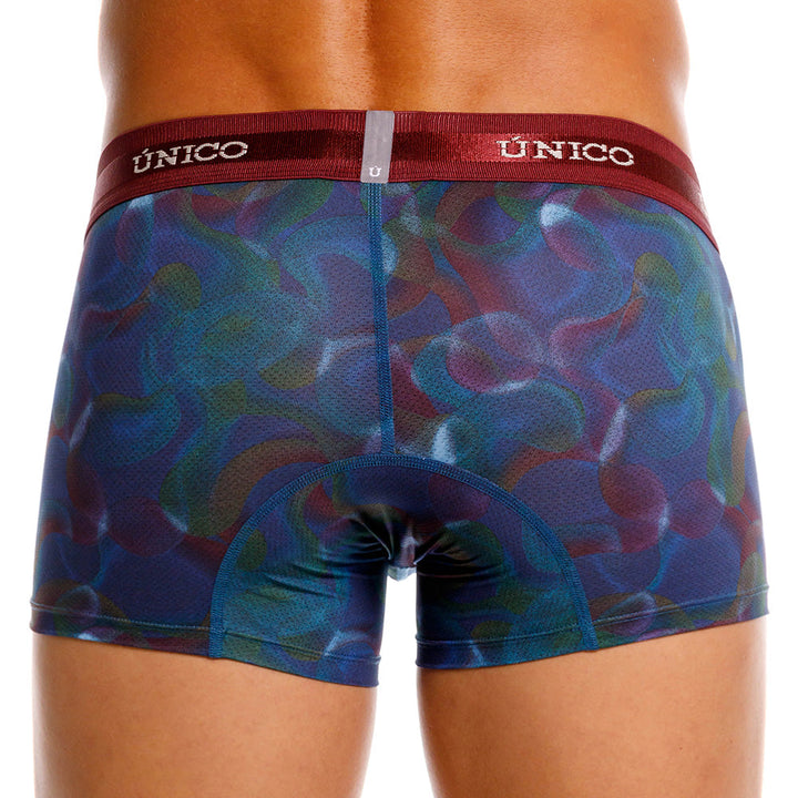 Mundo Unico Vortice Men's Trunk Underwear | Blue