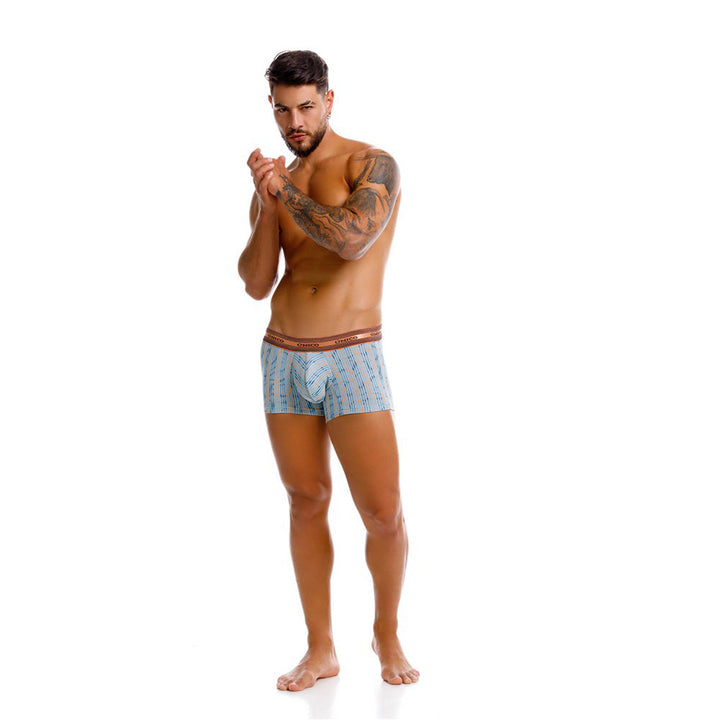 Mundo Unico Men’s Boxer Corto Yaco Naranja - Premium Cotton Trunk Boxer Briefs