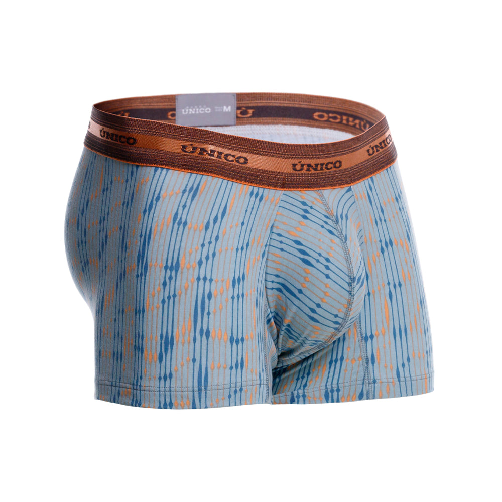 Mundo Unico Men’s Boxer Corto Yaco Naranja - Premium Cotton Trunk Boxer Briefs