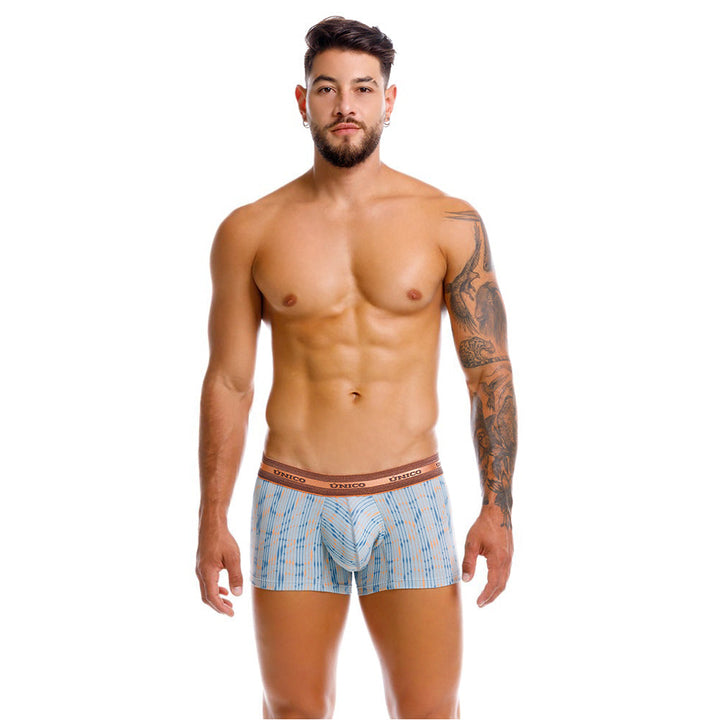 Mundo Unico Men’s Boxer Corto Yaco Naranja - Premium Cotton Trunk Boxer Briefs