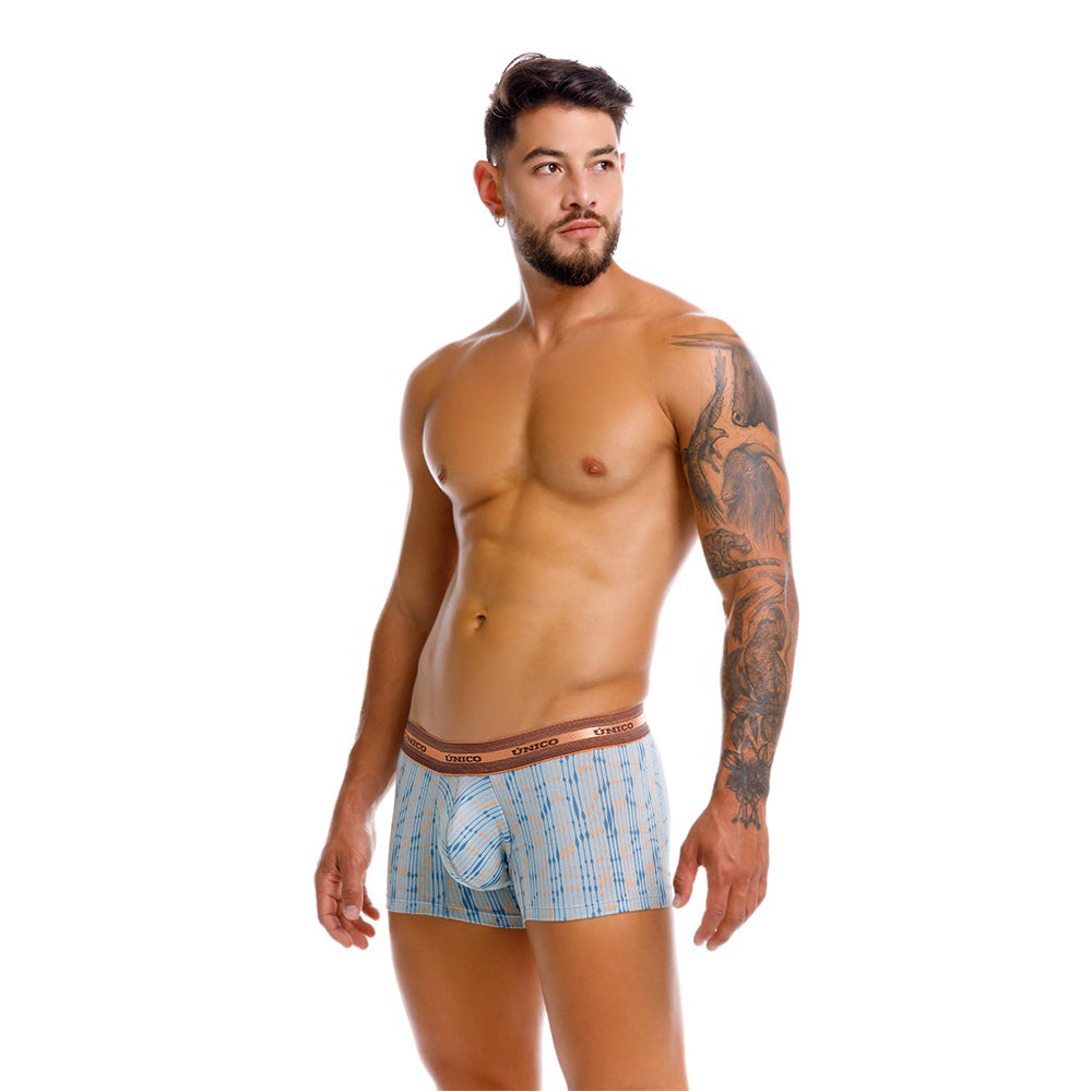 Mundo Unico Men’s Boxer Corto Yaco Naranja - Premium Cotton Trunk Boxer Briefs