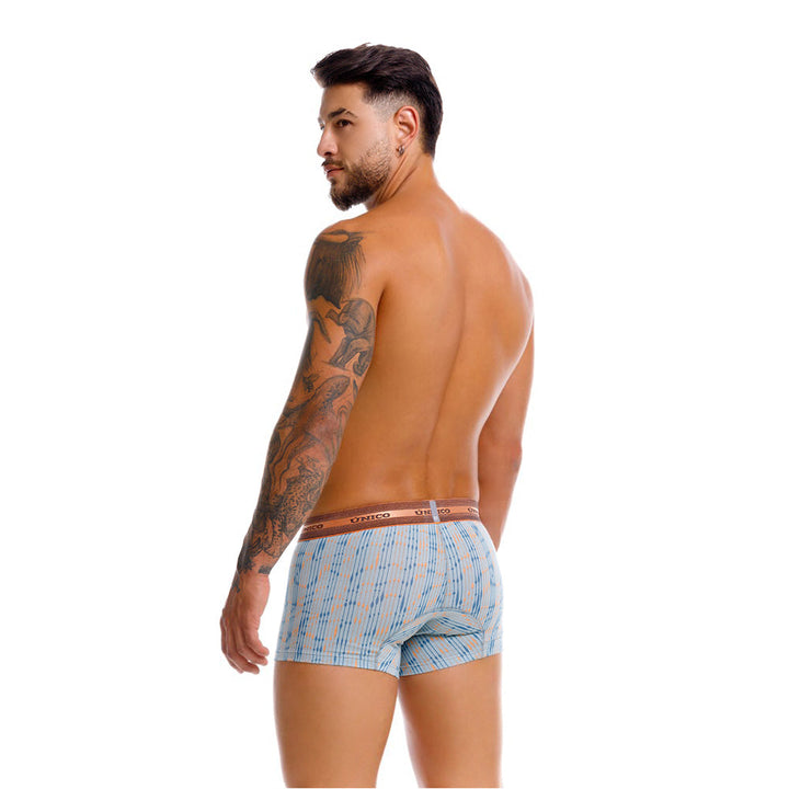 Mundo Unico Men’s Boxer Corto Yaco Naranja - Premium Cotton Trunk Boxer Briefs