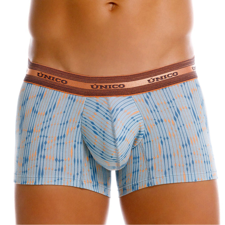 Mundo Unico Men’s Boxer Corto Yaco Naranja - Premium Cotton Trunk Boxer Briefs
