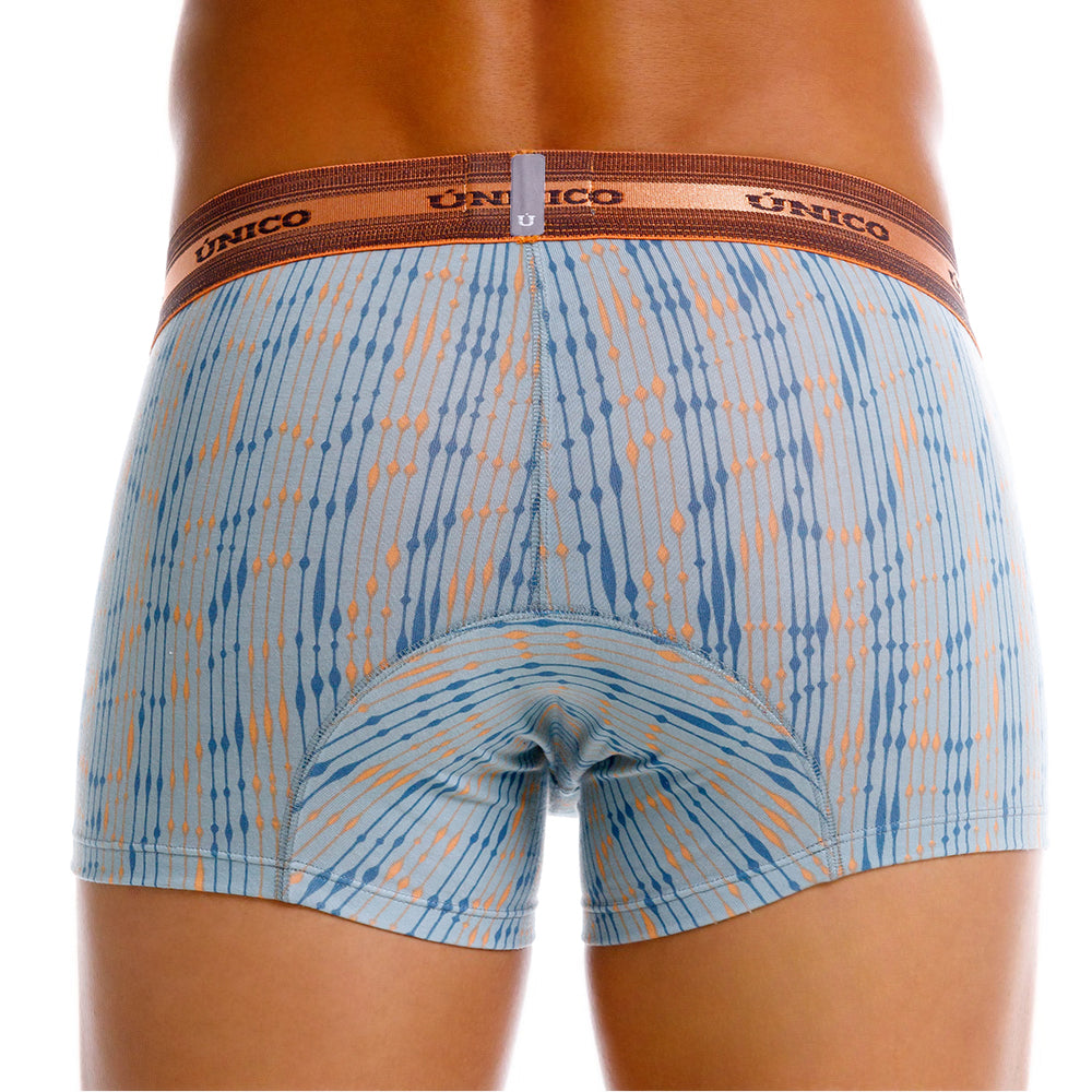 Mundo Unico Men’s Boxer Corto Yaco Naranja - Premium Cotton Trunk Boxer Briefs