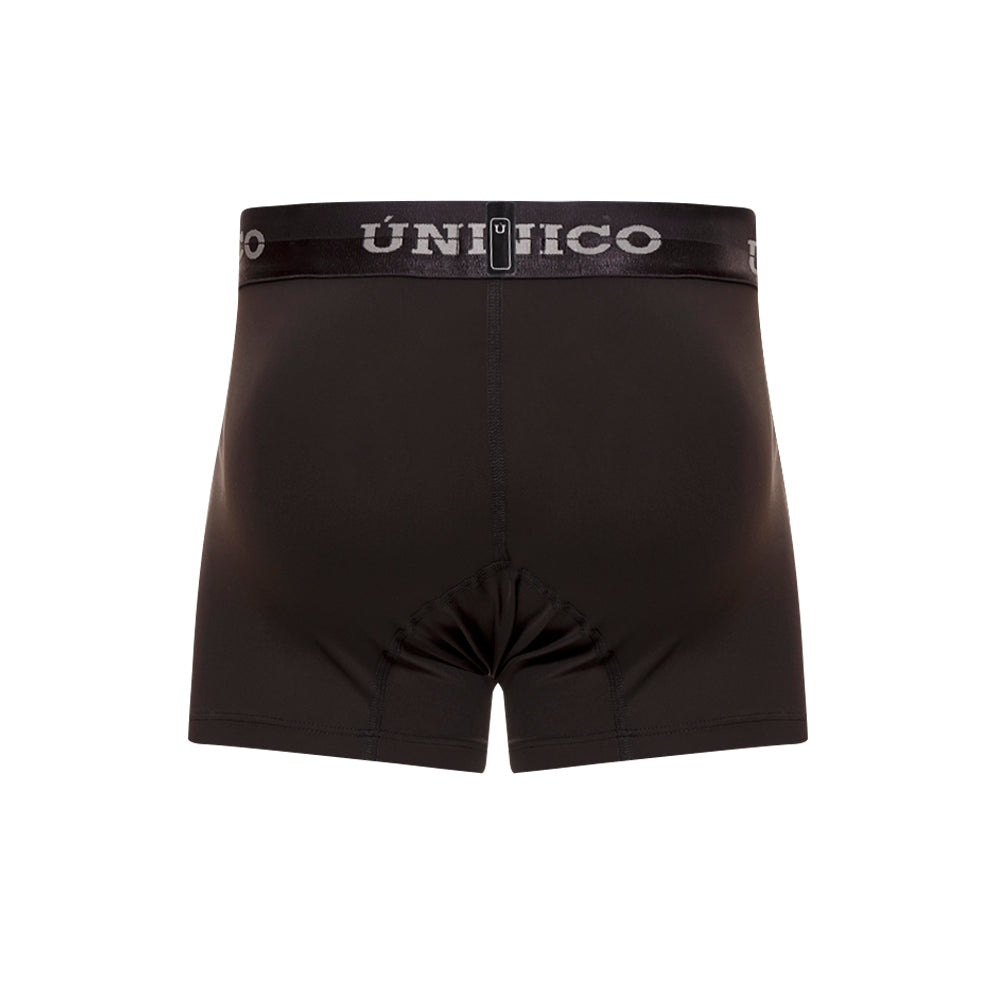 Mundo Unico Men's Short Boxer Briefs - Pirita M23 Grey Microfiber