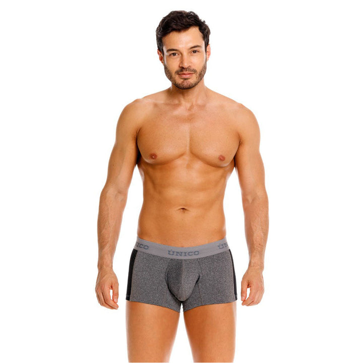 Mundo Unico Brio Men's Boxer Briefs in Gray – men's boxer briefs Handmade in Colombia