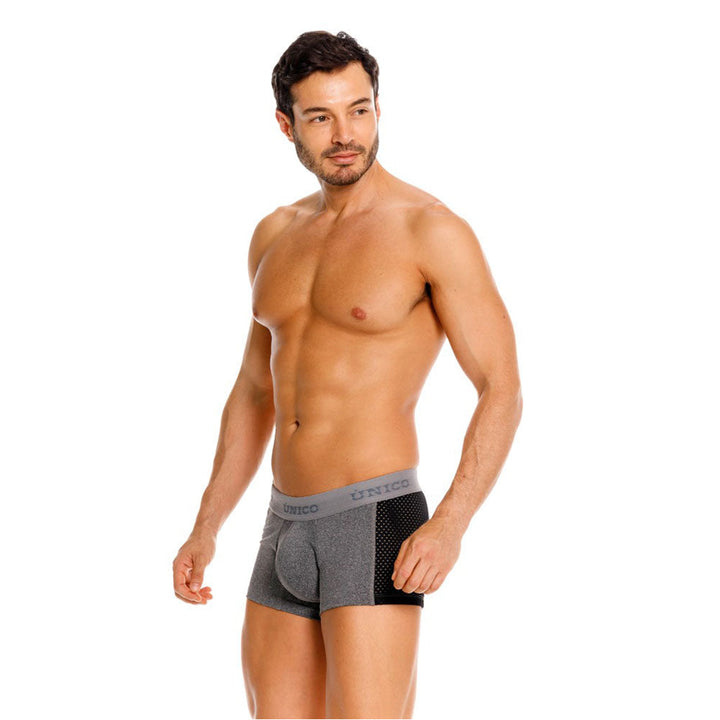 Mundo Unico Brio Men's Boxer Briefs in Gray – men's boxer briefs Handmade in Colombia