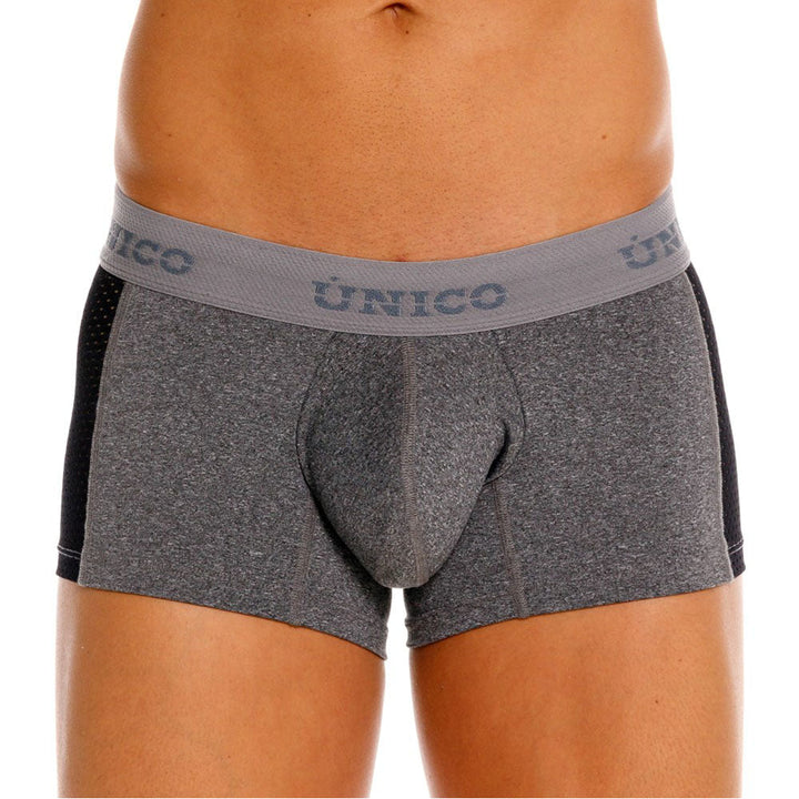 Mundo Unico Brio Men's Boxer Briefs in Gray – men's boxer briefs Handmade in Colombia