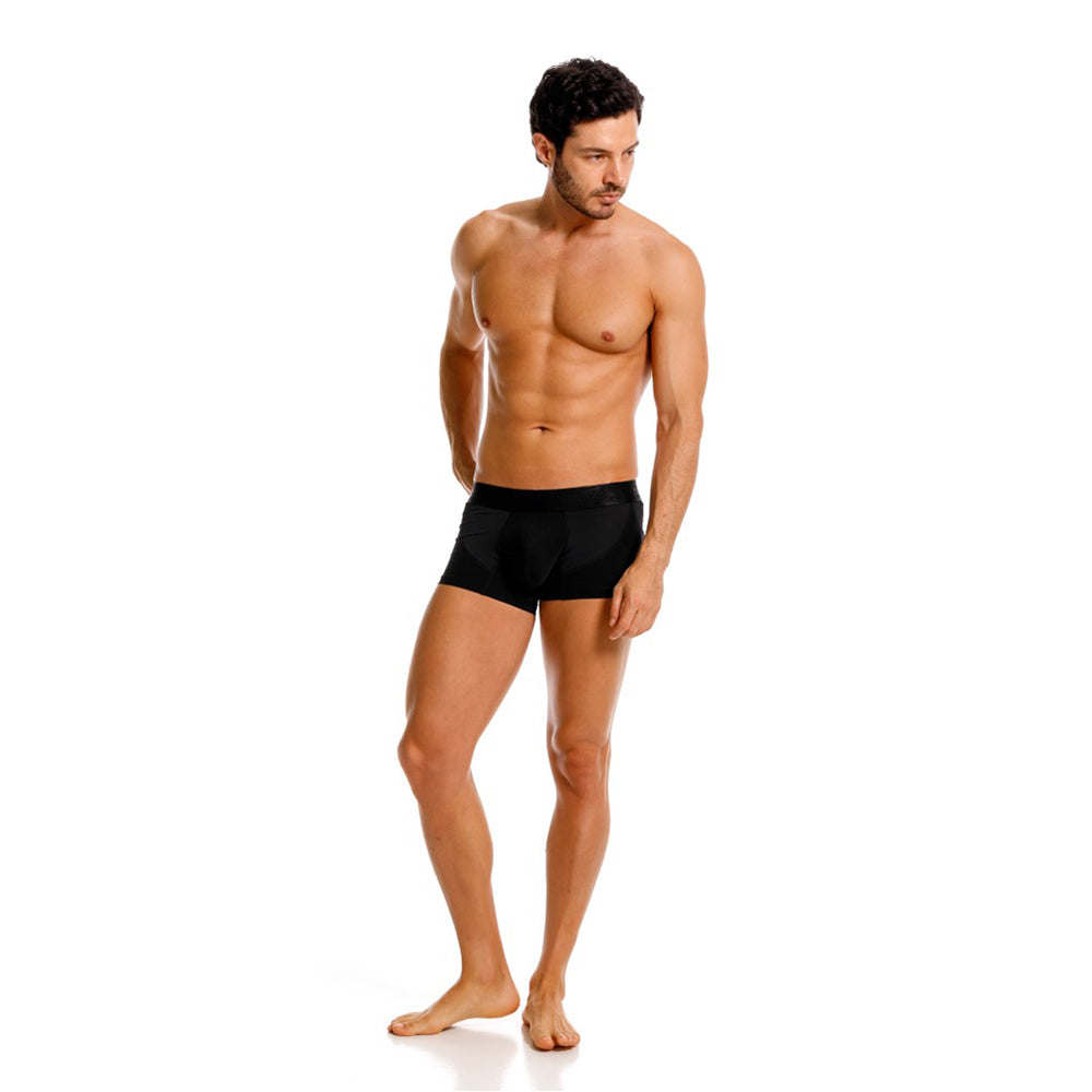 Mundo Unico Posy Green Men's Boxer Briefs in Black – men's boxer briefs Handmade in Colombia