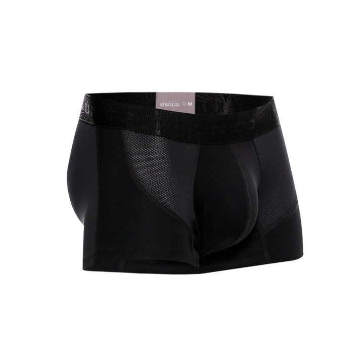 Mundo Unico Posy Green Men's Boxer Briefs in Black – men's boxer briefs Handmade in Colombia