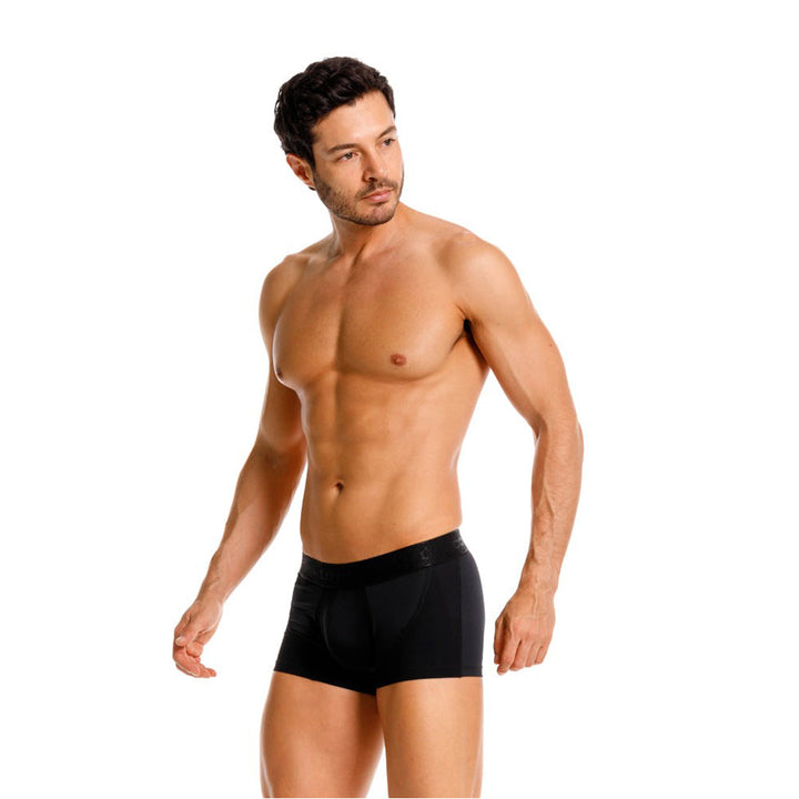 Mundo Unico Posy Green Men's Boxer Briefs in Black – men's boxer briefs Handmade in Colombia