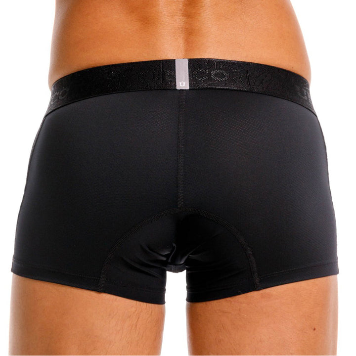 Mundo Unico Posy Green Men's Boxer Briefs in Black – men's boxer briefs Handmade in Colombia