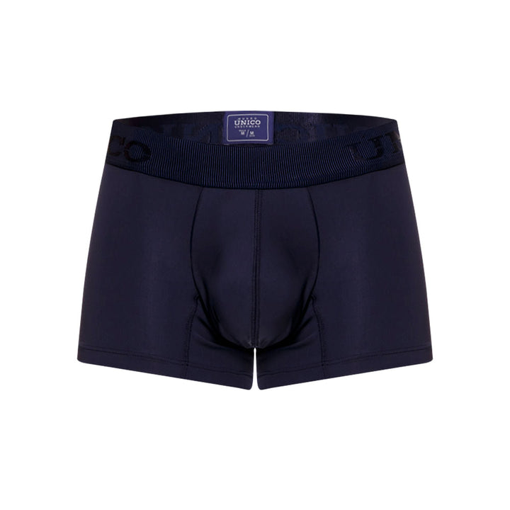 Unico Ebano M23 Men's Polyamide Short Boxer Briefs - Navy Blue