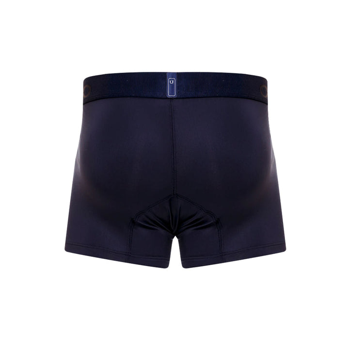 Unico Ebano M23 Men's Polyamide Short Boxer Briefs - Navy Blue