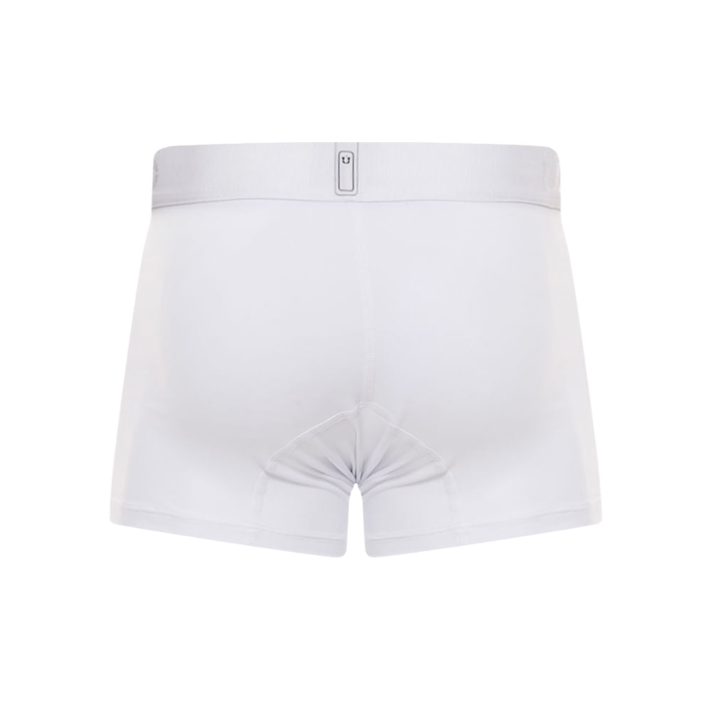 Unico Boxer Corto Tilo A23 - Men's White Premium Cotton Trunk Boxer Brief
